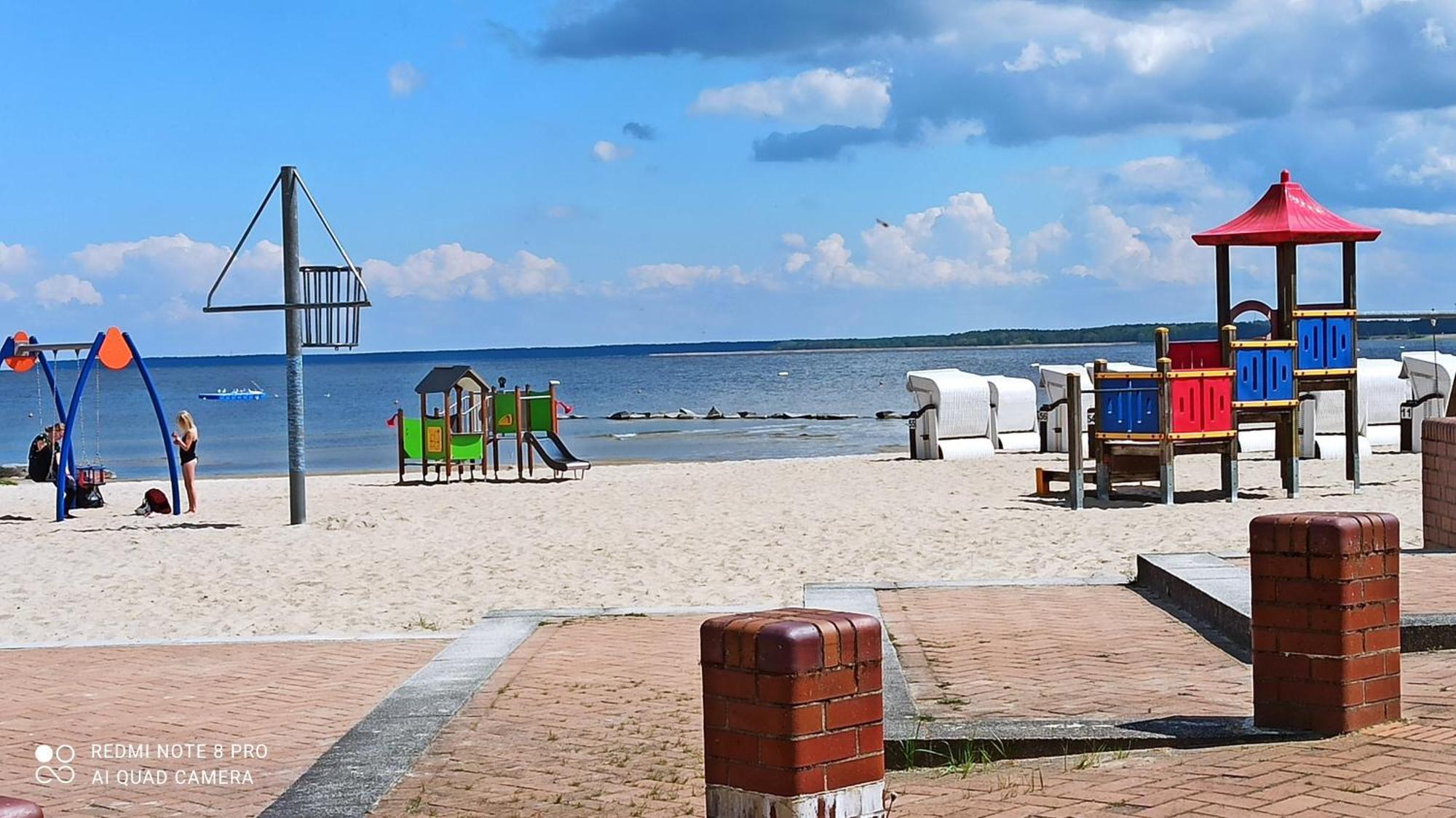 Fe'Wo, Strandnah, Ueckermuende3Ps,1Hund,Stettiner Haff, Exterior photo